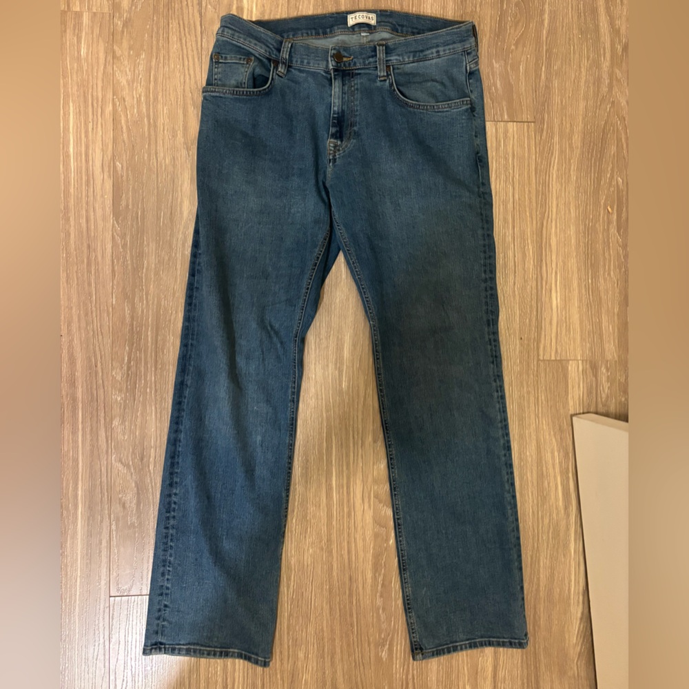 Tecovas Dark Blue Straight Jeans